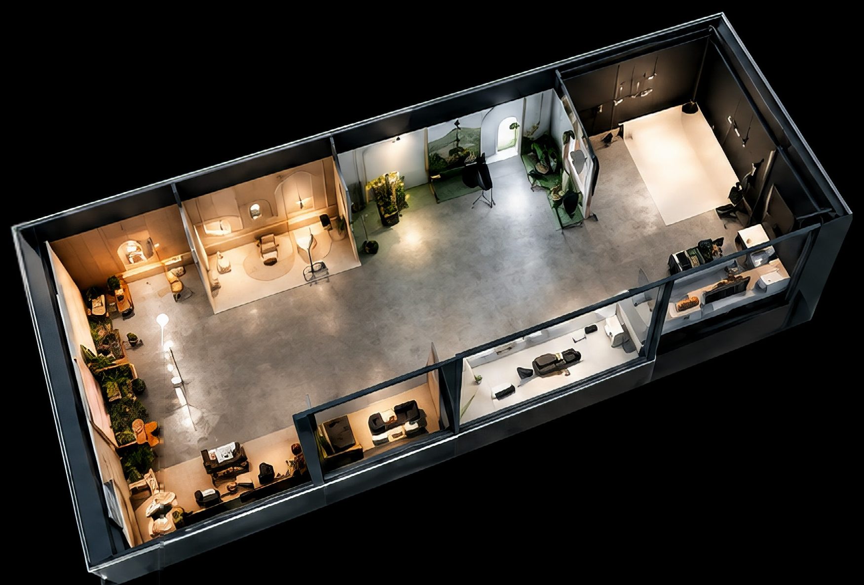 3D view of the Main Studio