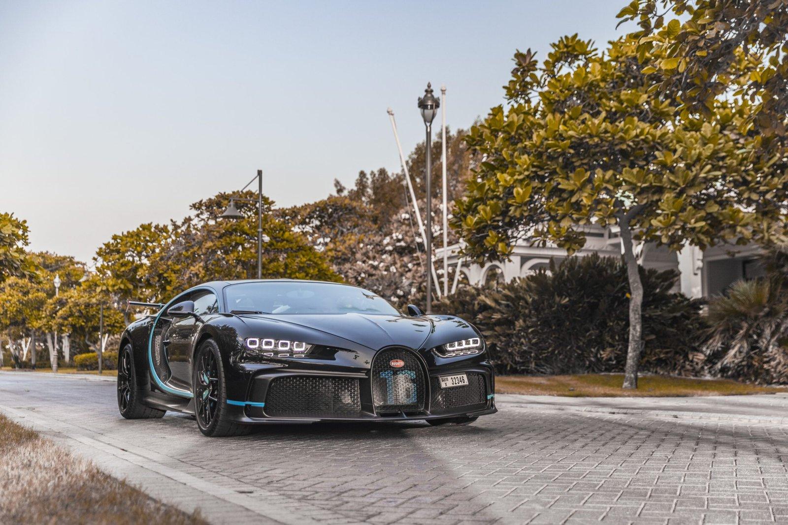 Bugatti Pur Sport — Garden street